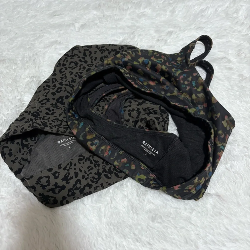 Athleta bundle sports bra set of two L - Picture 5 of 5